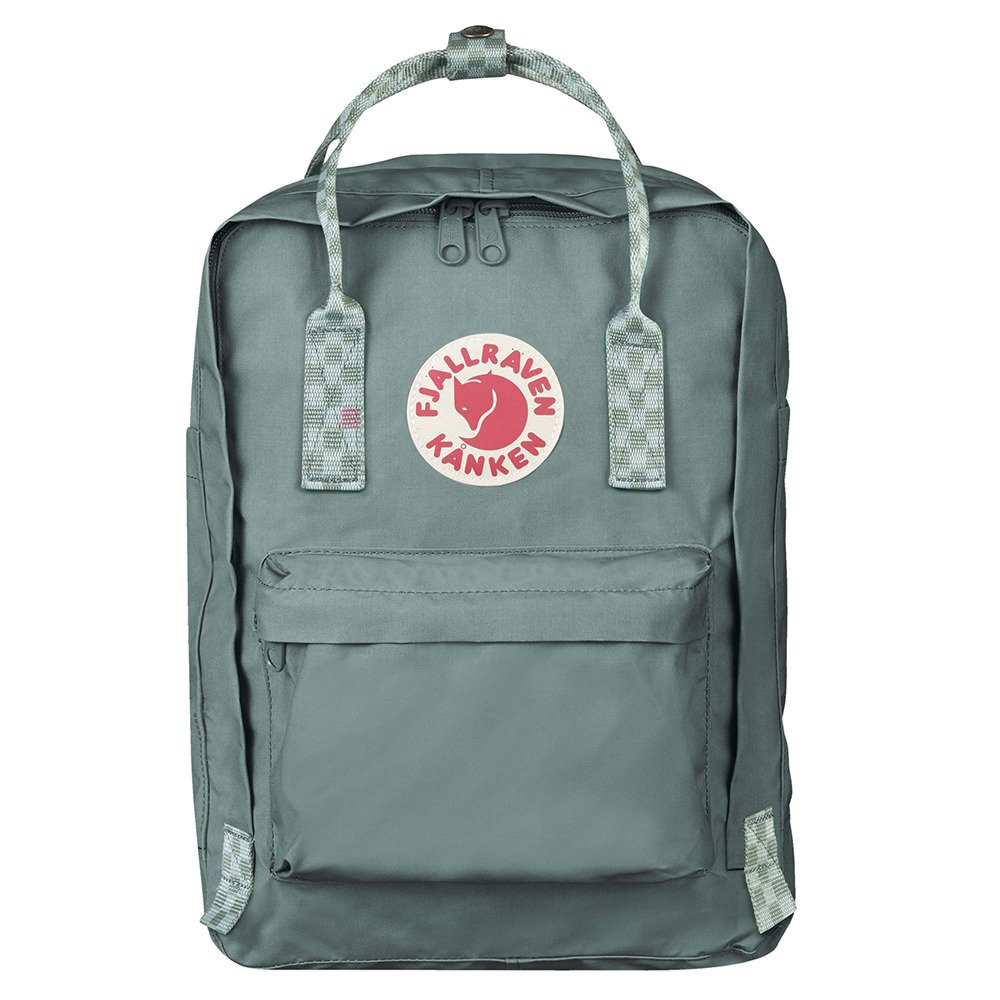 Plecak Fjallraven Kanken Laptop Frost Green Chess Pattern