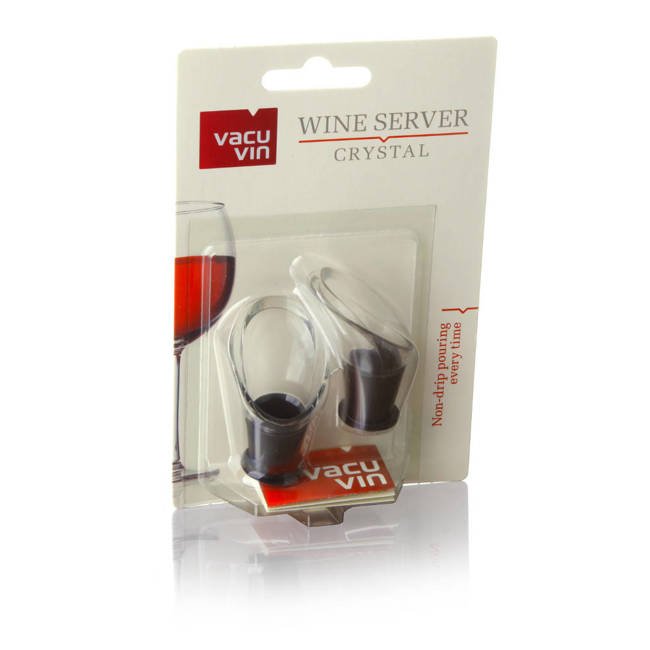 Nalewak do wina Wine Server Crystal Vacu Vin - 2 sztuki