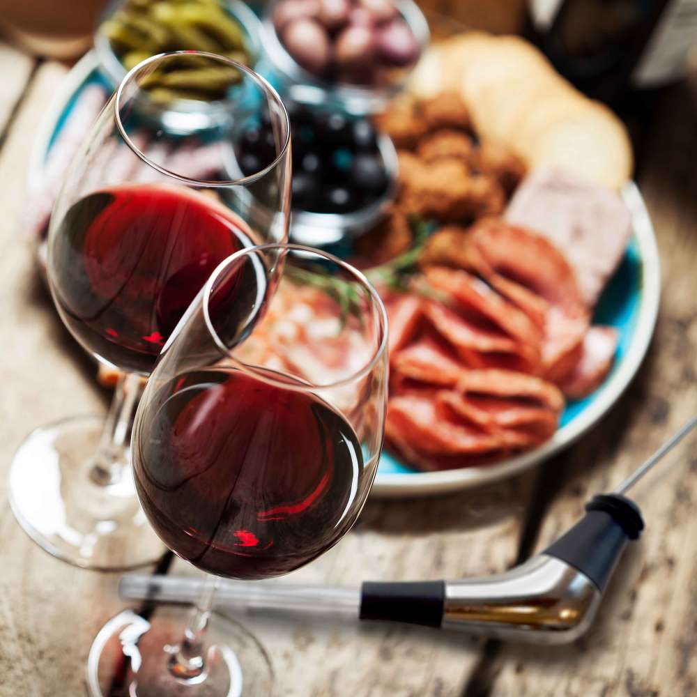 nalewak do powolnego nap=lewania wina Slow Wine pourer Vacu Vin