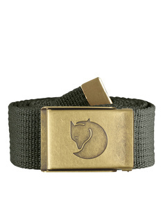 Pasek Fjallraven Canvas Brass 4 cm - mountain grey