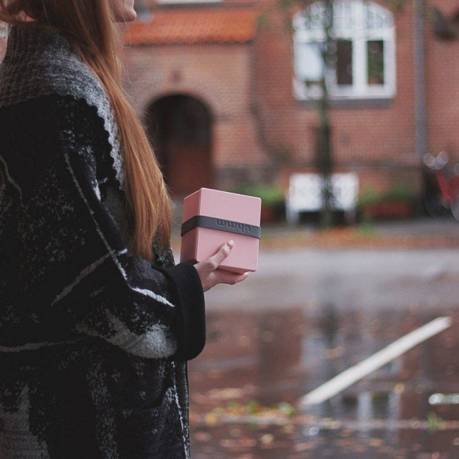 No.02 pudełko na drobiazgi z opaską Uhmm - pink / pink