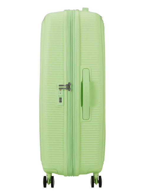 Walizka duża American Tourister SoundBox EXP - kiwi green