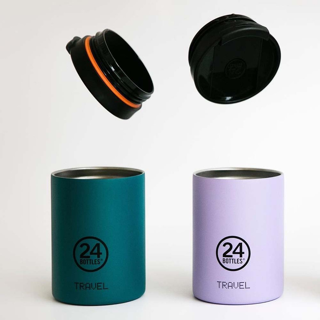 Podróżny kubek termiczny 24Bottles Travel Tumbler 350 ml - wabi