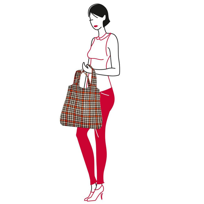 Torba na zakupy Reisenthel Mini Maxi Shopper - glencheck red