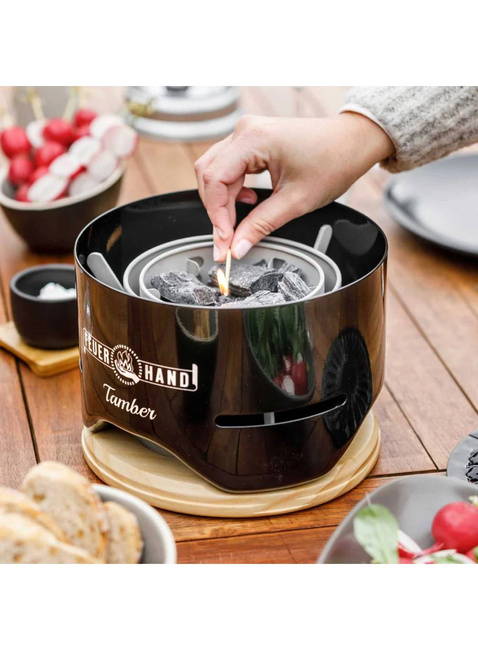 Grill stołowy Feuerhand Table-Top Grill Tamber - jet black