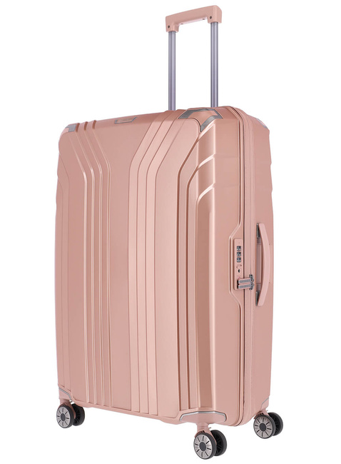 Duża walizka Travelite Elvaa L - rose gold