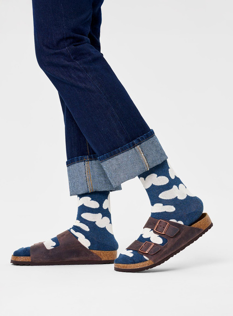 Skarpety unisex Happy Socks - navy / cloudy