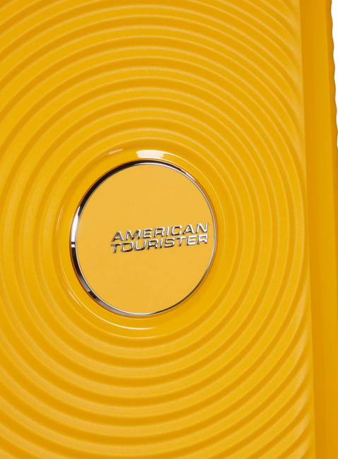 Walizka duża XL American Tourister SoundBox EXP - golden yellow