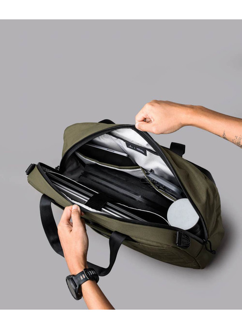 Torba miejska na laptopa Alpaka Bravo Brief - green