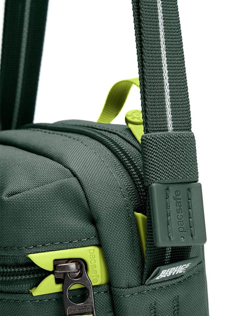 Torebka antykradzieżowa Pacsafe GO Micro Crossbody - spruce green
