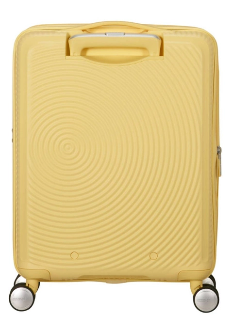 Walizka mała American Tourister Soundbox EXP - pastel yellow