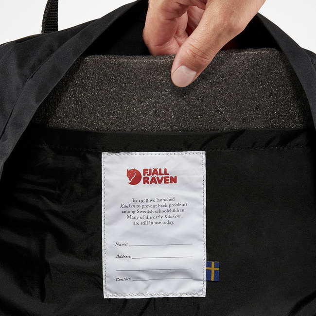 Plecak miejski Fjallraven Kanken - black + piórnik Vans