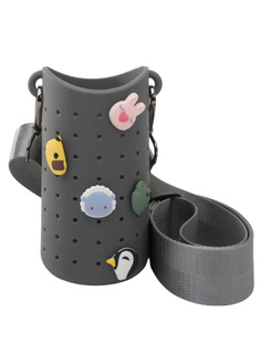 Etui na butelkę z paskiem Asobu Bestie Sling - smoke