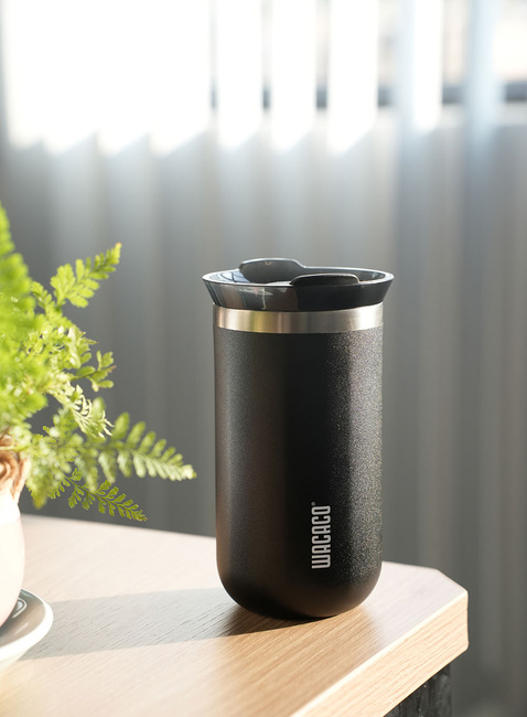 Kubek termiczny turystyczny Wacaco Octaroma Lungo 300 ml - onyx black