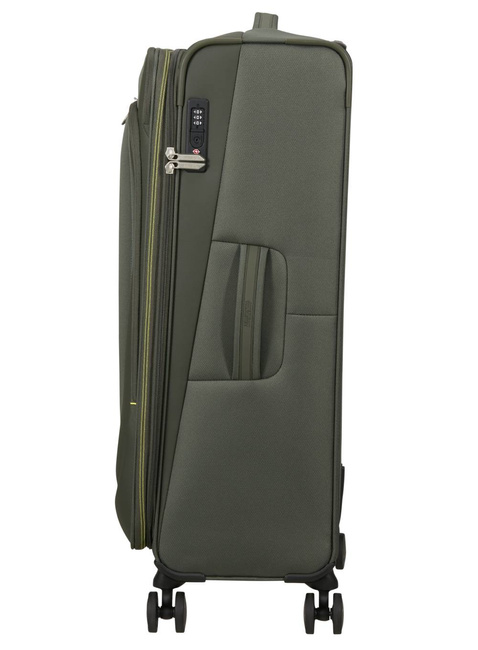 Walizka duża American Tourister Wanderlite L EXP - dark khaki