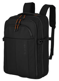 Plecak na kółkach Travelite Briize Trolley / Backpack L - black