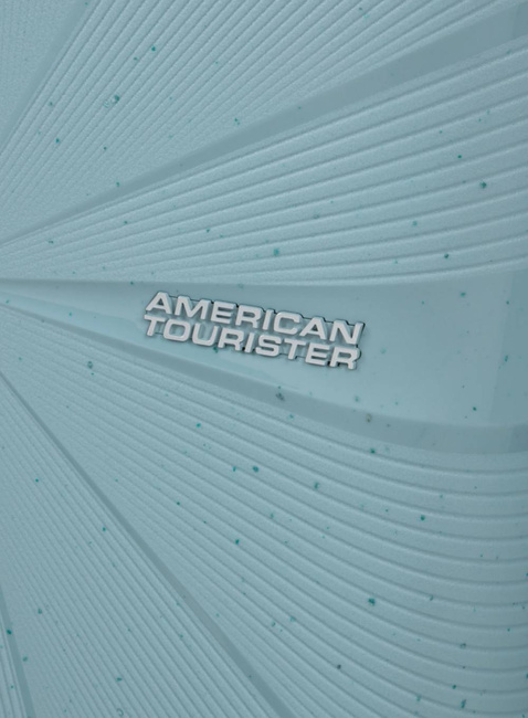 Walizka średnia American Tourister StarVibe EXP - azzurro speckles