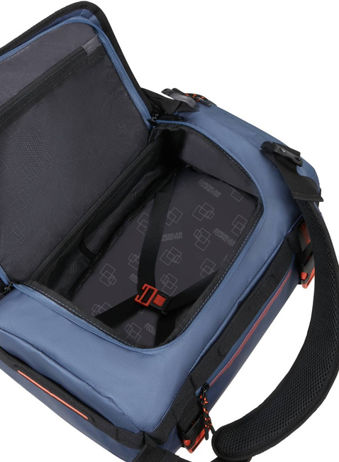 Torba plecak American Tourister Urban Track S Duffle Bag / Backpack - navy / orange
