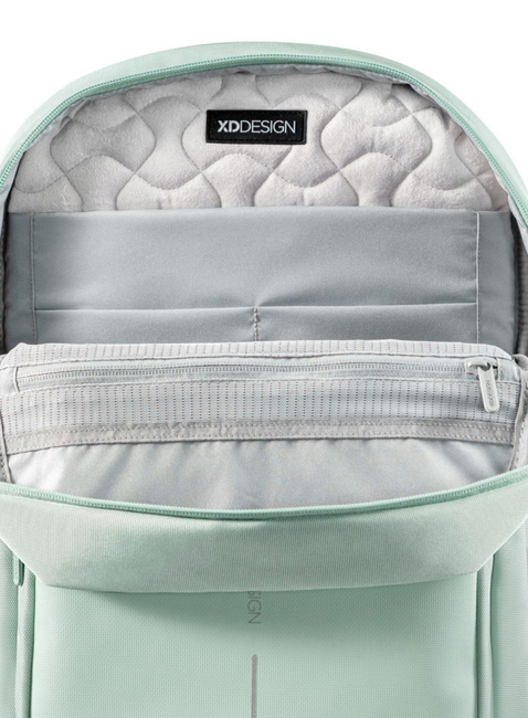 Plecak miejski antykradzieżowy XD Design Soft Daypack - green