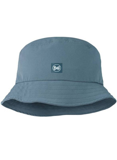 Kapelusz turystyczny Buff Adventure Bucket Hat - solid stone blue