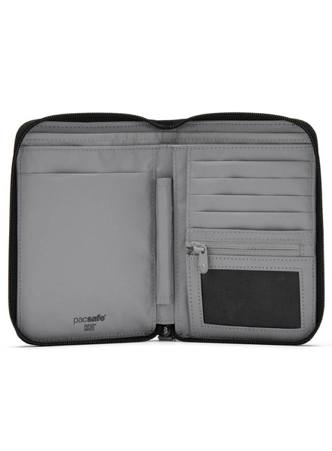 Organizer podróżny Pacsafe RFIDsafe Compact Travel Organizer - jet black