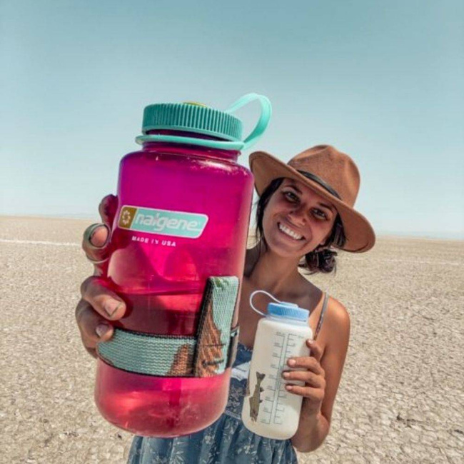 Butelka na wodę  / bidon Wide Mouth 1 l Nalgene - pear