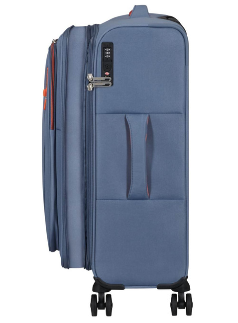 Walizka średnia American Tourister Cloudrider M Exp - stone blue