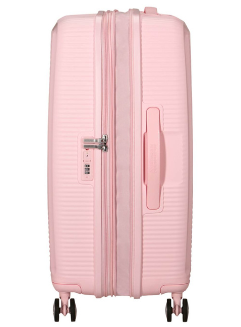 Walizka średnia American Tourister Soundbox EXP - pastel pink