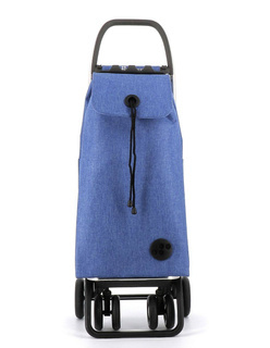 Wózek na zakupy składany Rolser I-MAX TWEED - blue