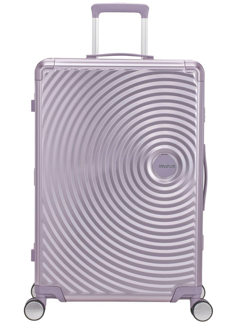 Walizka duża American Tourister Soundbox Alu - stormy lilac
