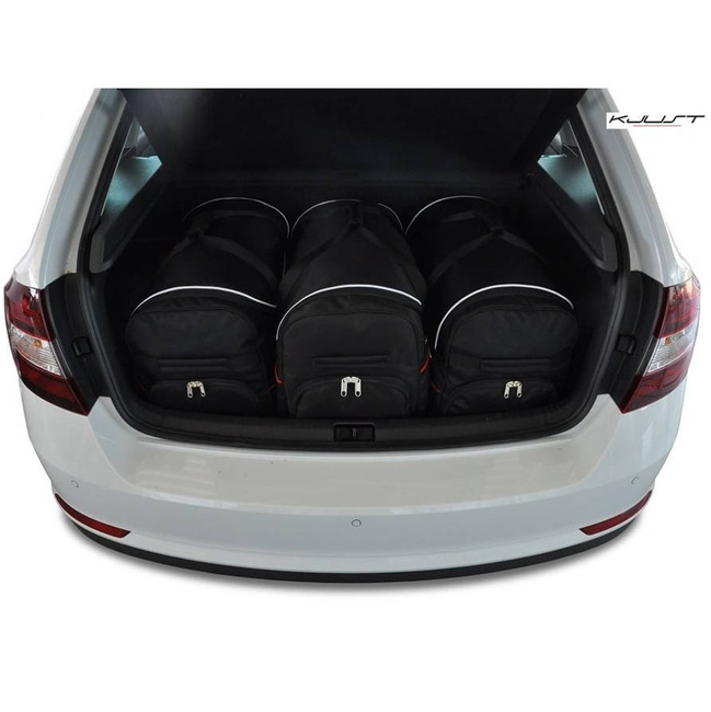 SKODA RAPID SPACEBACK 2012+ TORBY DO BAGAŻNIKA 3 SZT