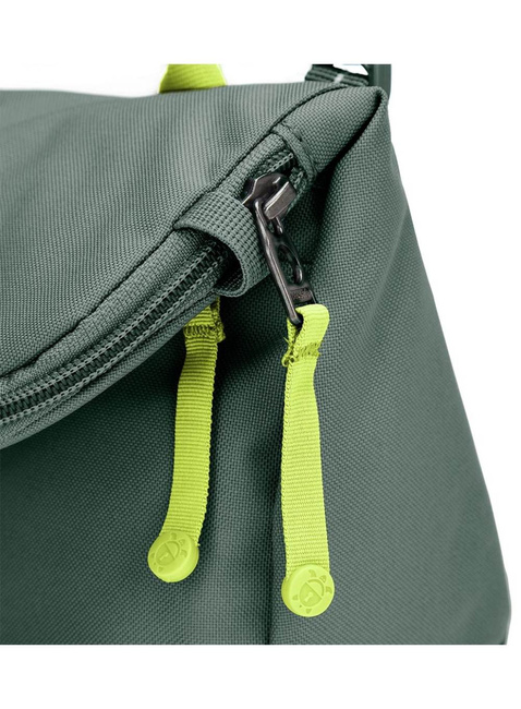 Torba antykradzieżowa z klapą Pacsafe GO Saddle Crossbody - spruce green