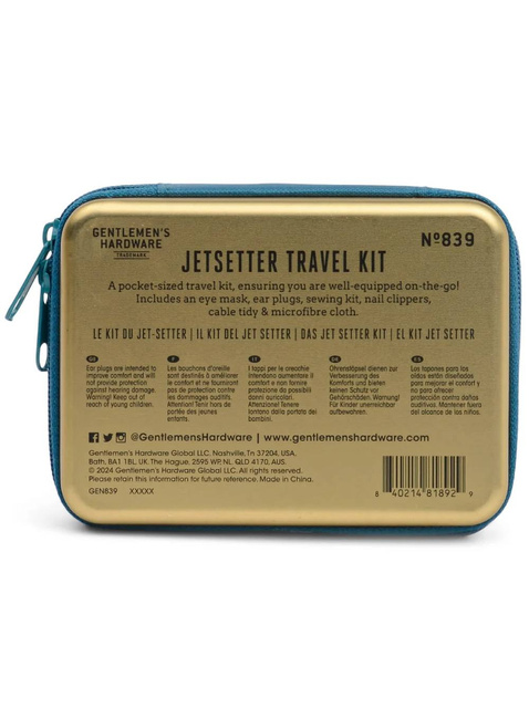 Zestaw podróżny Gentlemen's Hardware The Jet Setter Kit