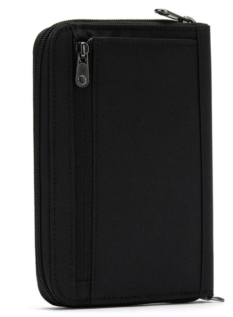 Organizer podróżny Pacsafe RFIDsafe Compact Travel Organizer - jet black
