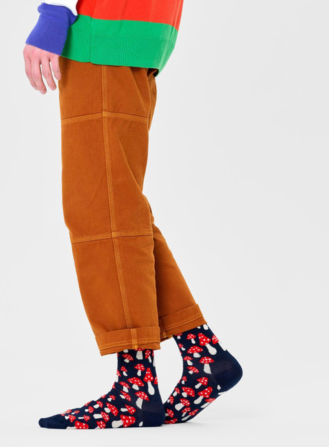 Skarpety unisex Happy Socks - navy / mushroom