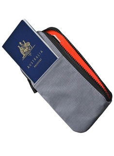 Portfel podróżny Alpaka Travel Wallet Axoflux - grey