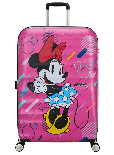 Walizka duża American Tourister Wavebreaker Disney - Minnie Future Pop