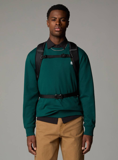 Plecak miejski The North Face Borealis - tnf black U Borealis patch / tnf white