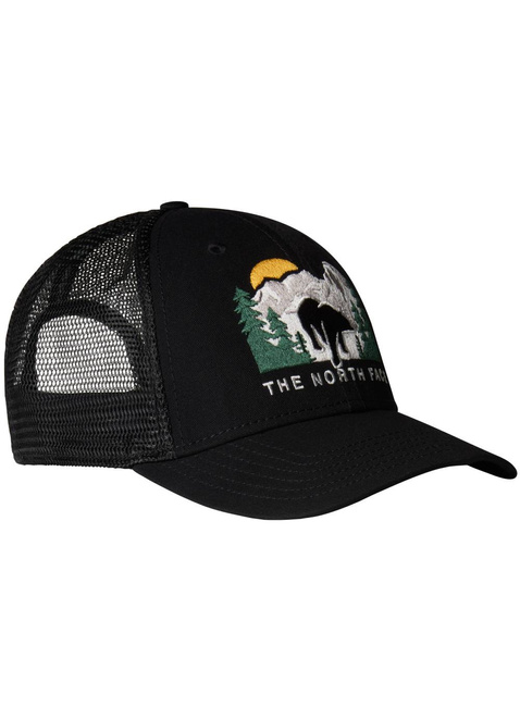 Czapka The North Face Embroidered Mudder Trucker - tnf black / bear graphic
