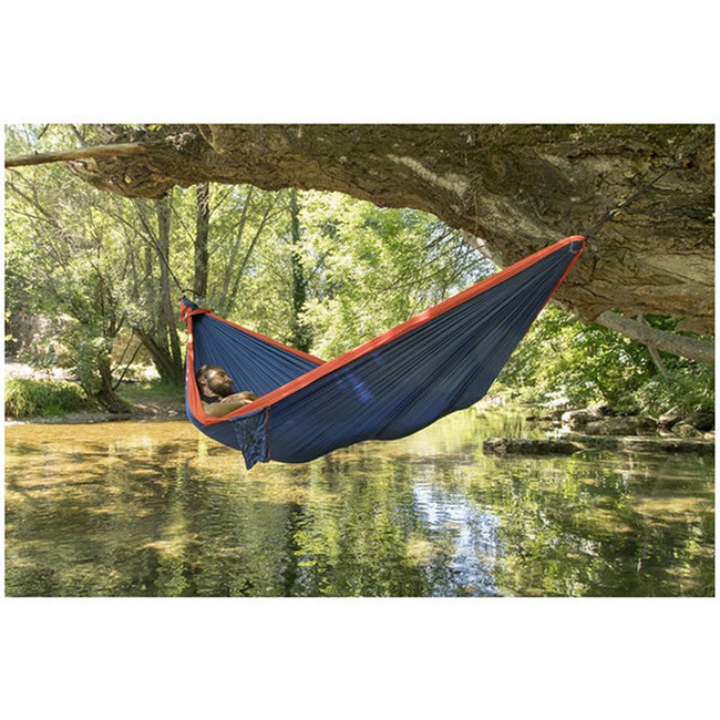 Hamak dwuosobowy Ticket To The Moon Double Hammock - royal blue / orange