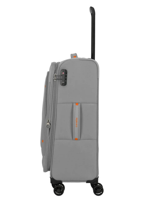 Walizka średnia Travelite Umbria EXP - smoky grey