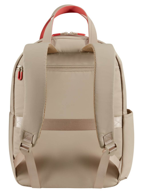 Plecak damski American Tourister PuffyPop M Backpack 15,6" - beige