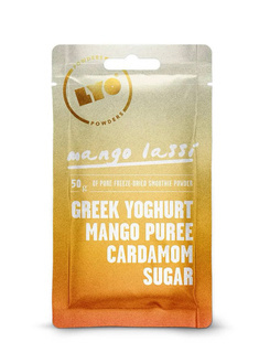 Liofilizowane smoothie w proszku na bazie mango i jogurtu LyoFood Mango Lassi 50 g