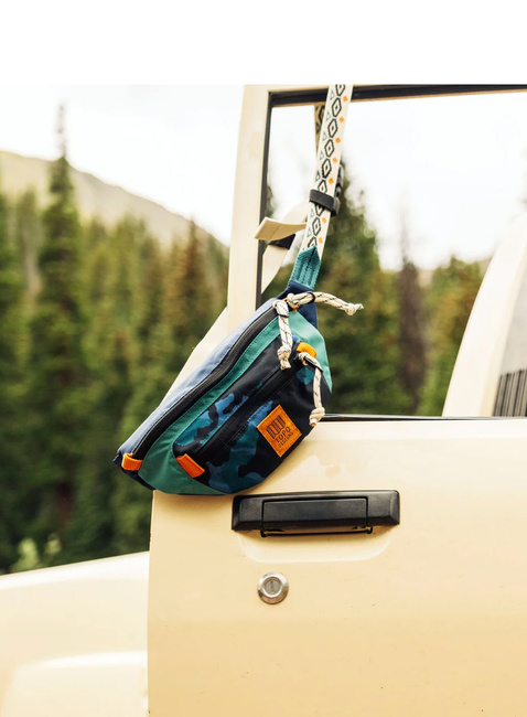 Torba biodrowa Topo Designs Mountain Waist Pack - black / tectonic