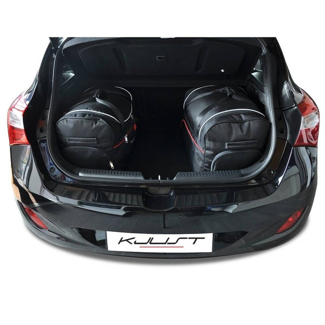 HYUNDAI I30 HATCHBACK 2012-2016 TORBY DO BAGAŻNIKA 4 SZT