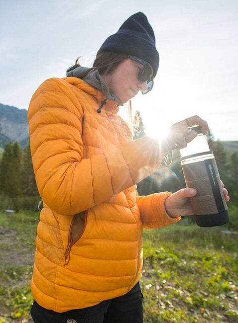 Kawiarka turystyczna 2w1 GSI OUTDOORS Commuter JavaPress - sand