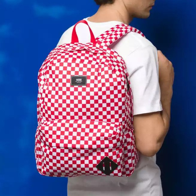 Plecak Vans Old Skool III - red check
