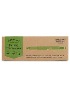 Wielofunkcyjny długopis Gentlemen's Hardware 6-in-1 Tooling Pen - olive