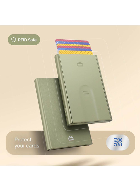 Etui aluminiowe na karty Ogon Design Slider - camo