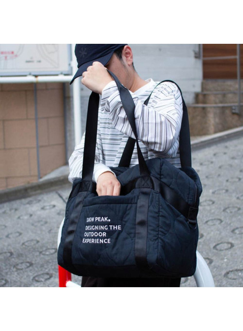 Torba podróżna Snow Peak Quilted Ripstop Duffle - black